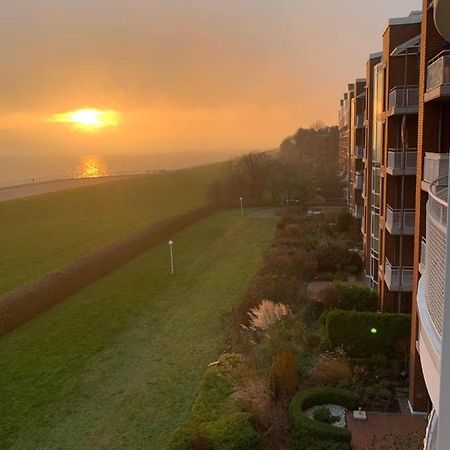 Studio Mit Meerblick Und Grosser Loggia - Direktzugang Zur Nordsee Wilhelmshaven Eksteriør billede
