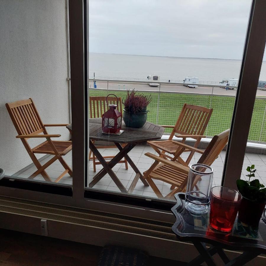 Studio Mit Meerblick Und Grosser Loggia - Direktzugang Zur Nordsee Wilhelmshaven Eksteriør billede