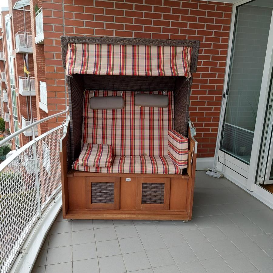 Studio Mit Meerblick Und Grosser Loggia - Direktzugang Zur Nordsee Wilhelmshaven Eksteriør billede