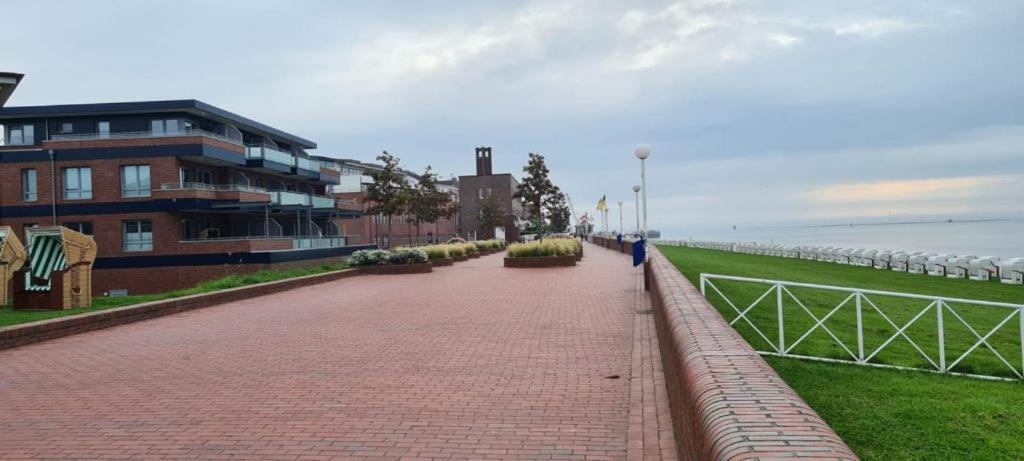 Studio Mit Meerblick Und Grosser Loggia - Direktzugang Zur Nordsee Wilhelmshaven Eksteriør billede