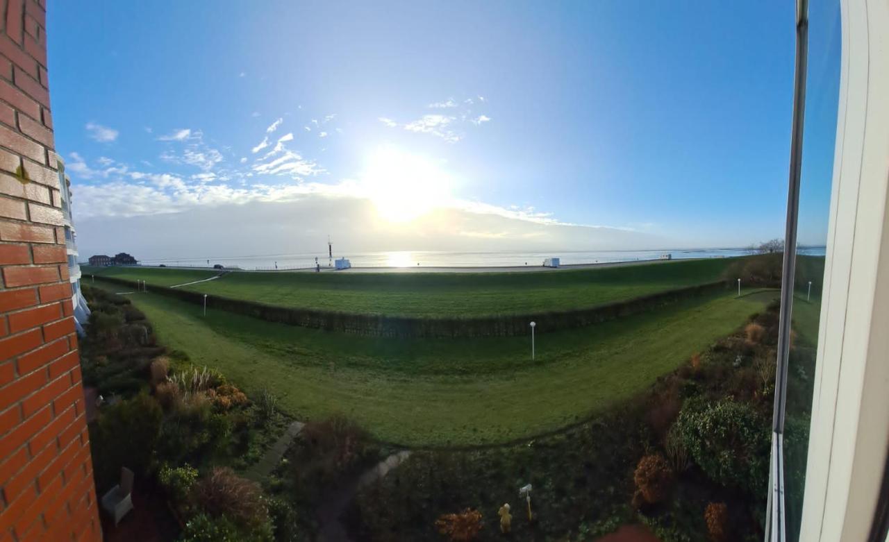 Studio Mit Meerblick Und Grosser Loggia - Direktzugang Zur Nordsee Wilhelmshaven Eksteriør billede